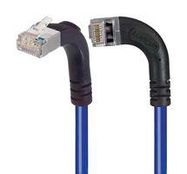 ENET CORD, CAT6, R/A RJ45 PLUG-PLUG, 30'