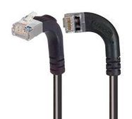 ENET CORD, CAT6, R/A RJ45 PLUG-PLUG, 10'