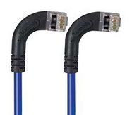 ENET CORD, CAT6, R/A RJ45 PLUG-PLUG, 2'