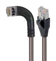 ENET CORD, CAT6, R/A RJ45 PLUG-PLUG, 10'