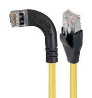 ENET CORD, CAT6, R/A RJ45 PLUG-PLUG, 25'