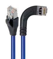 ENET CORD, CAT6, R/A RJ45 PLUG-PLUG, 30'