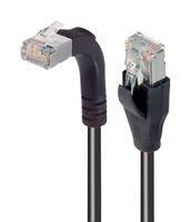 ENET CORD, CAT6, R/A RJ45 PLUG-PLUG, 20'