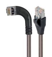 ENET CORD, CAT6, R/A RJ45 PLUG-PLUG, 3'