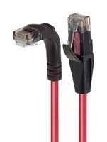 ENET CORD, CAT6, R/A RJ45 PLUG-PLUG, 2'