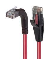 ENET CORD, CAT6, R/A RJ45 PLUG-PLUG, 3'