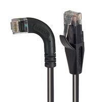 ENET CORD, CAT6, R/A RJ45 PLUG-PLUG, 3'