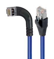 ENET CORD, CAT5E, RJ45 R/A PLUG-PLUG, 2'