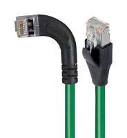 ENET CORD, CAT5E, RJ45 R/A PLUG-PLUG, 3'