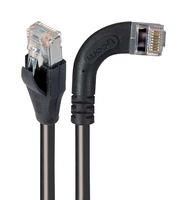 ENET CORD, CAT5E, RJ45 R/A PLUG-PLUG, 2'