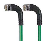 ENET CORD, CAT5E, R/A RJ45 PLUG-PLUG, 1'