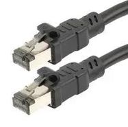 ENET CORD, CAT8, RJ45 PLUG-PLUG, 50FT