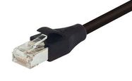 ENET CORD, CAT5E, RJ45 PLUG-PLUG, 2FT