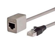 ENET CORD, CAT6, RJ45 PLUG-JACK, 3'