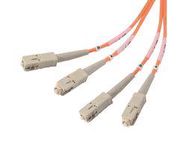 FO CABLE, SC-SC DUPLEX, OM2, 16.4'