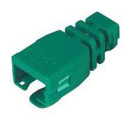 STRAIN RELIEF BOOT, RJ45 PLUG, PP, GRN