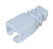 STRAIN RELIEF BOOT, RJ45 PLUG, PP, WHT