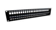 PATCH PANEL, 48 PORT, 2U