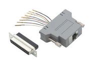 MODULAR ADAPTER, D SUB RCPT-RJ45 JACK