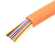 FIBRE OPTIC CABLE, 48FIBRE, OM1 MM, ORG