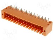 Pluggable terminal block; 3.5mm; ways: 30; angled 90°; socket 