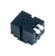 DIP SW, 2CKT, SPST, 0.1A, 6VDC, SMD