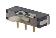 SLIDE SWITCH, SPDT, 0.1A, 12VDC, TH