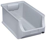 STACKABLE STORAGE BIN, 205X355X150MM/GRY