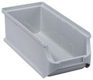 STACKABLE STORAGE BIN, 102X215X75MM, GRY