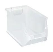 STACKABLE STORAGE BIN, 205X355X200MM/CLR