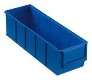 SHELF BIN, 91 X 300 X 81MM, BLU