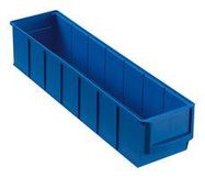 SHELF BIN, 91 X 400 X 81MM, BLU