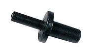 WIRING DUCT RIVET, NYLON 6.6, BLACK