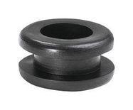 CABLE GROMMET, NYLON 6.6, 12MM, BLACK