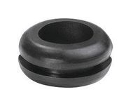 CABLE GROMMET, NYLON 6.6, 8MM, BLACK