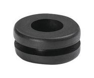 CABLE GROMMET, NYLON 6.6, 11MM, BLACK