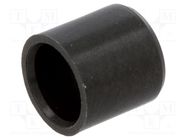 Bearing: sleeve bearing; Øout: 14mm; Øint: 12mm; L: 20mm; dark grey IGUS