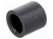 Bearing: sleeve bearing; Øout: 10mm; Øint: 6mm; L: 8mm; anthracite 