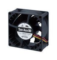 DC FAN, 80MM, 104.5CFM, 53DBA