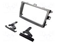Radio frame; Toyota; 2 DIN; silver METRA