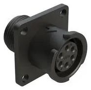 CIRCULAR CONN, RCPT, 6POS, CRIMP
