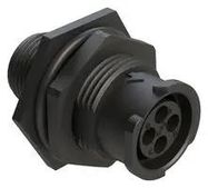 CIRCULAR CONN, RCPT, 4POS, CRIMP