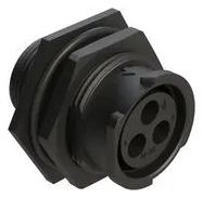 CIRCULAR CONN, RCPT, 3POS, CRIMP