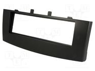 Radio frame; Mitsubishi; 1 DIN; black ACV