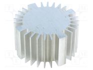 Heatsink; LED; Ø: 70mm; H: 37.5mm FISCHER ELEKTRONIK