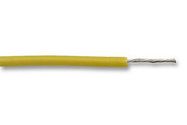 WIRE, UL1007, 28AWG, YELLOW, 305M