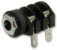 SOCKET, 1/4" JACK, SWITCHED, 2POLE