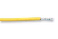 WIRE, PTFE, B, YELLOW, 7/0.2MM, 25M