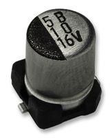 CAP, ALU ELEC, 10UF, 50V, RADIAL CAN