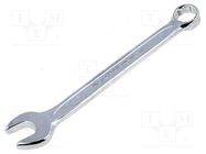 Wrench; combination spanner; 10mm; Overall len: 144mm; tool steel 